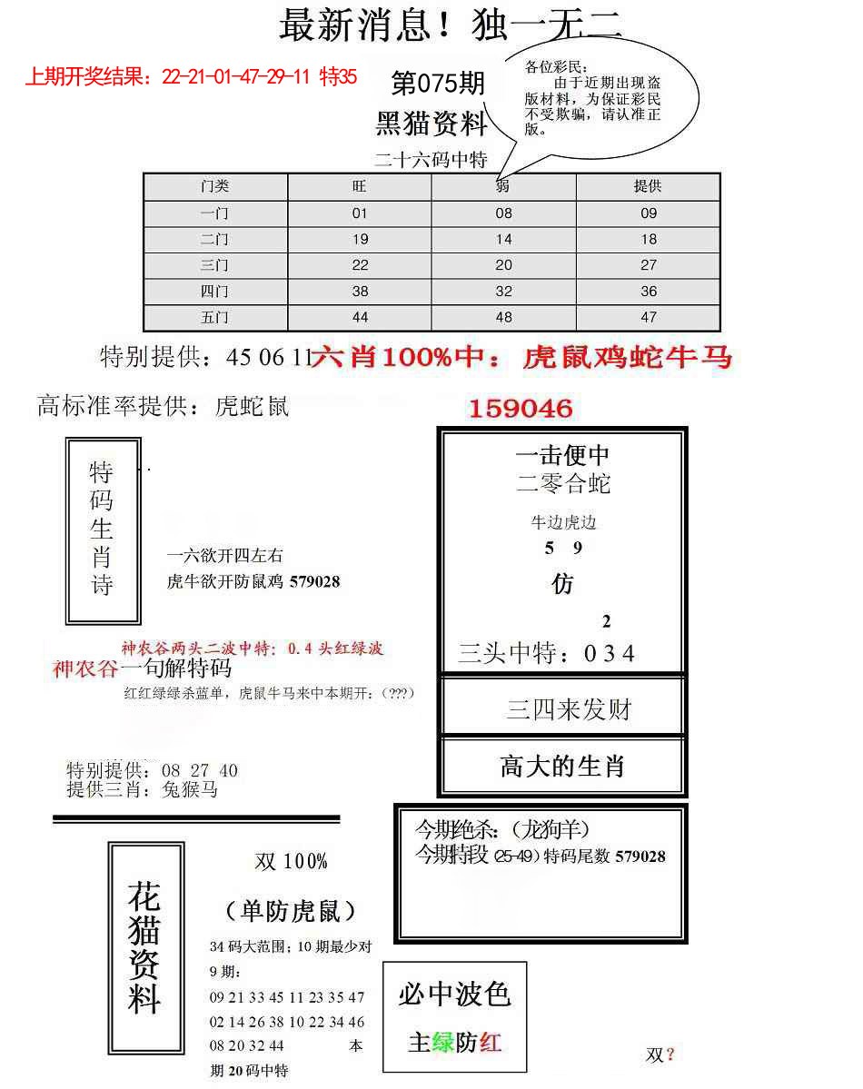 独一无二(正)